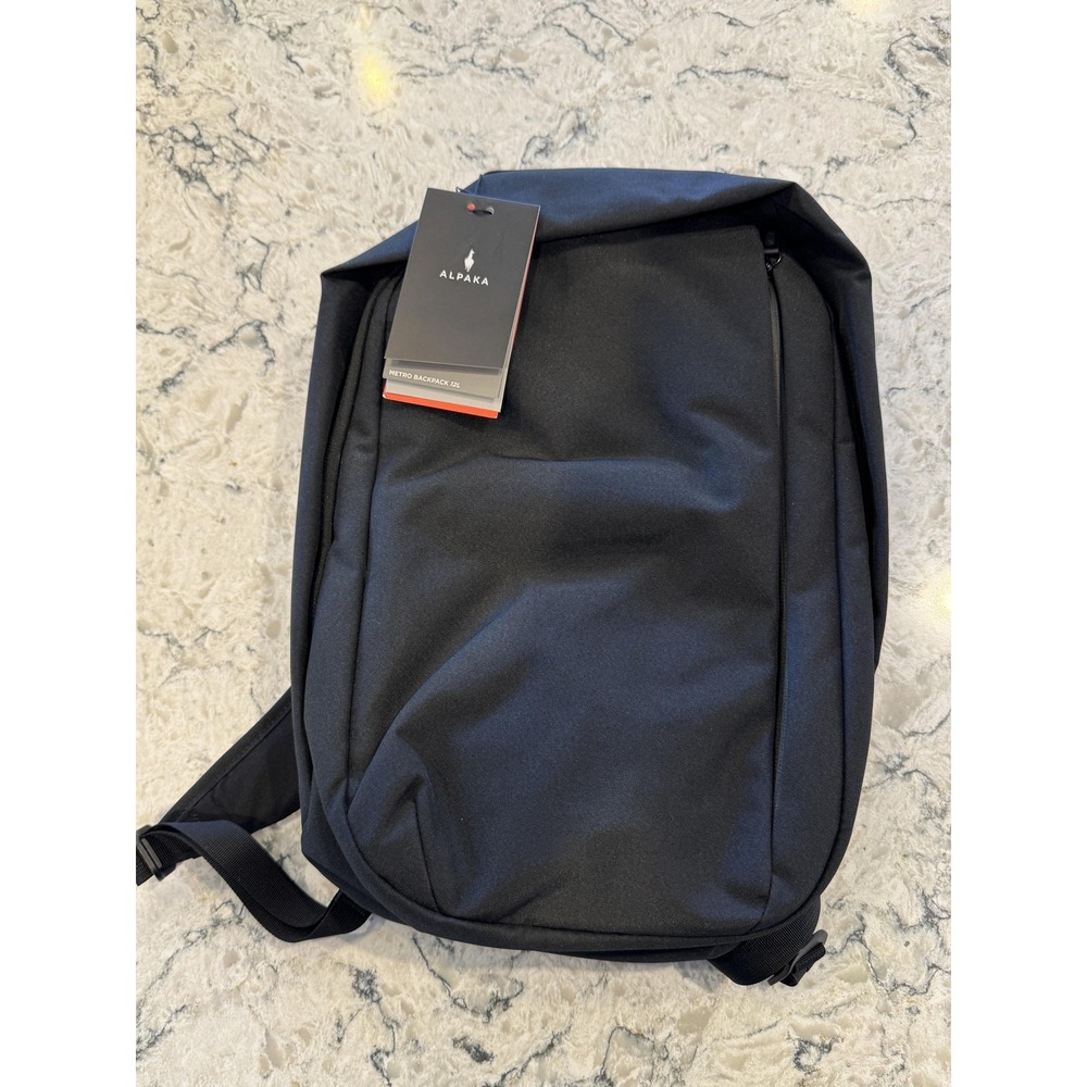 ALPAKA Metro Backpack 12L Black Axoflux 300D‎ Weatherproof 14" Laptop Bag Travel